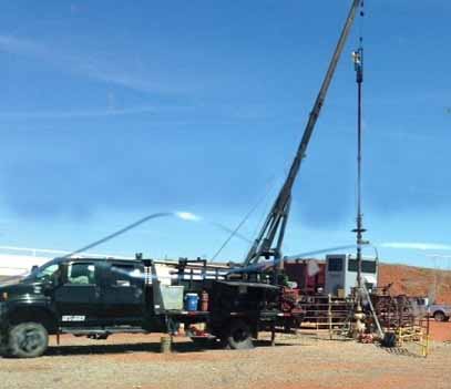 MILLINIUM WIRELINE UNIT 1.5 TON 5500 GMC CREW CAB 4X4 2007