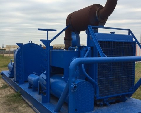 NATIONAL JWS-400 TRIPLEX MUD PUMP